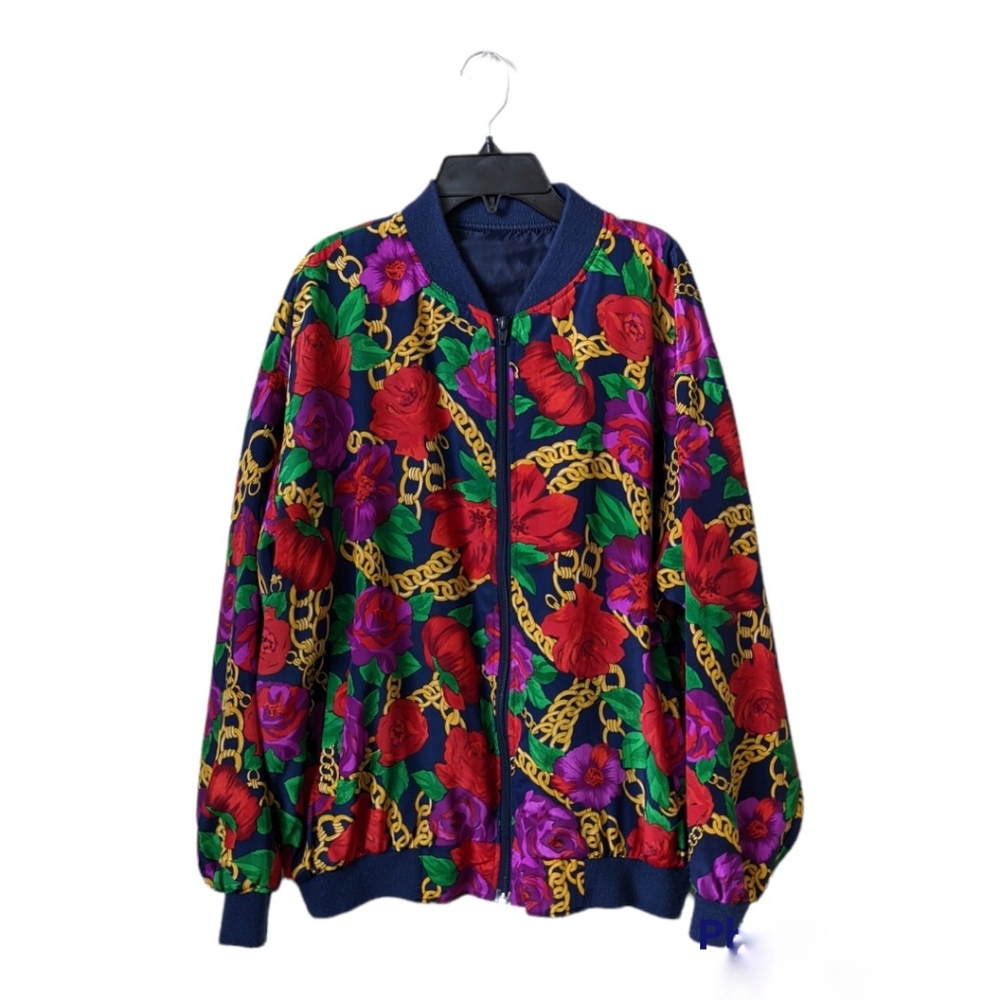 Vintage chains and charms jacket
